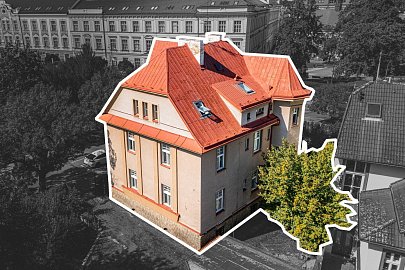 Prodej domu vila 350 m² pozemek 1115 m², Jahnova, Pardubice-Zelené Předměstí